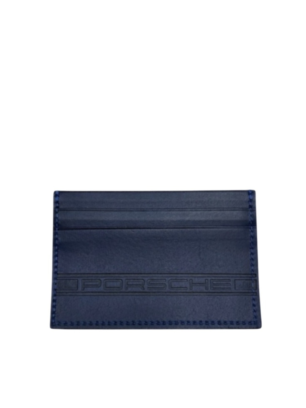 BORLINO - BLUE LEATHER PORSCHE CARDHOLDER WALLET